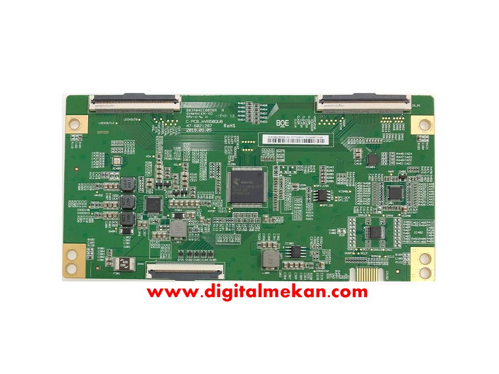 47-6021287,C-PCB_HV650QUB,B03A04EE0058A,VES650QNTB-2D-N14,VESTEL 65″ LED TV,TCON KARTI