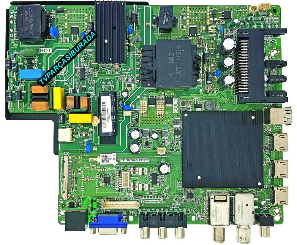 TP.SK706S.PC822 , Onvo OV50F353 , Main Board , CX500DLED