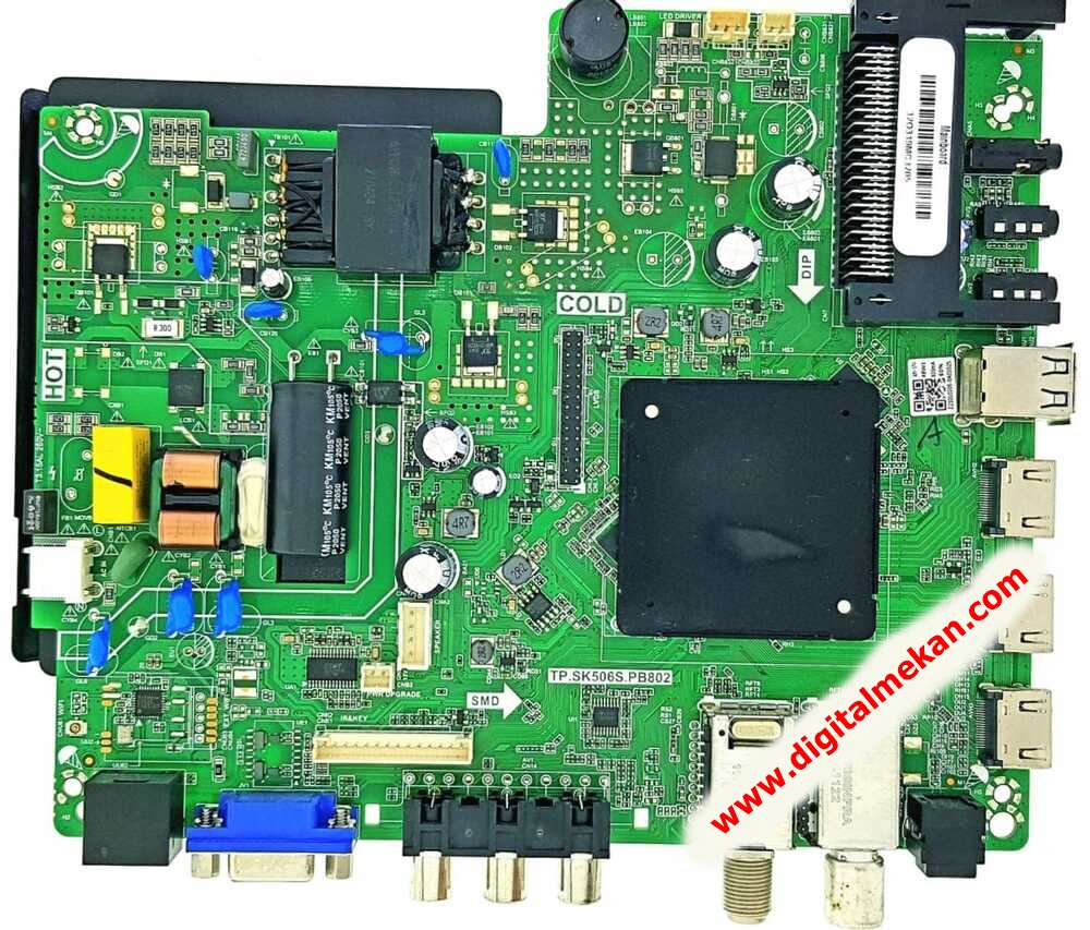 TP.SK506S.PB802 , Z21010205 , Onvo OV32F153 , Main Board , V320BJ8-Q01