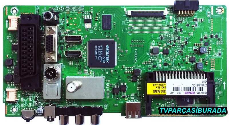 17MB82S, 23244683, 23243316, Vestel 42FA 5100, Main Board, Ana Kart, VES420UNVL-2D