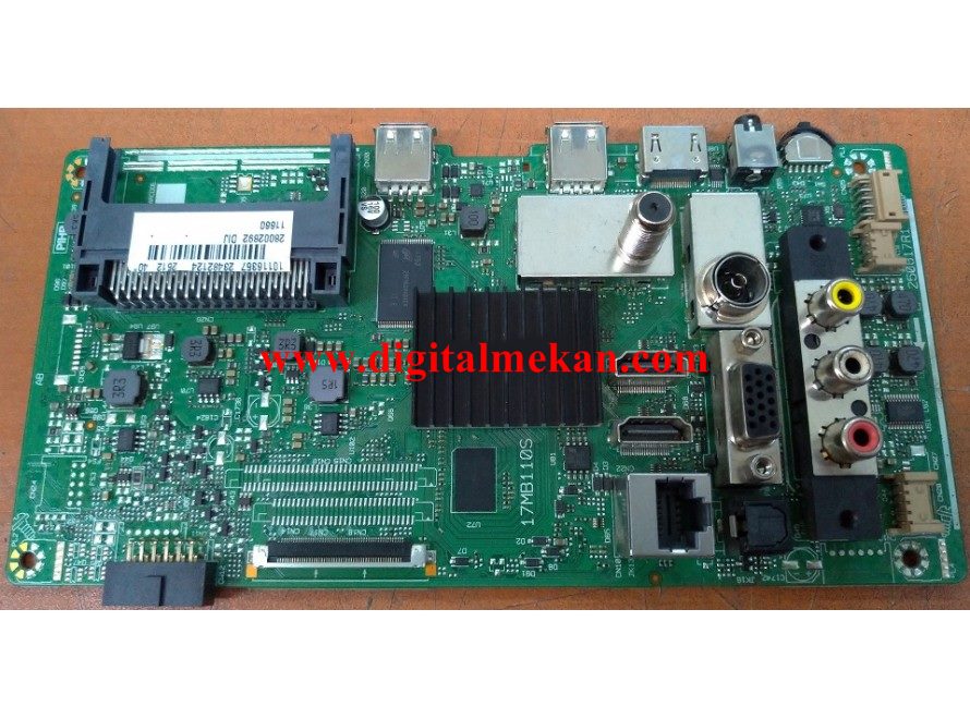 17MB110S, 23482124, VES395UNDC-2D-N12, VESTEL SMART 40FD7300 40' LED TV, Main board