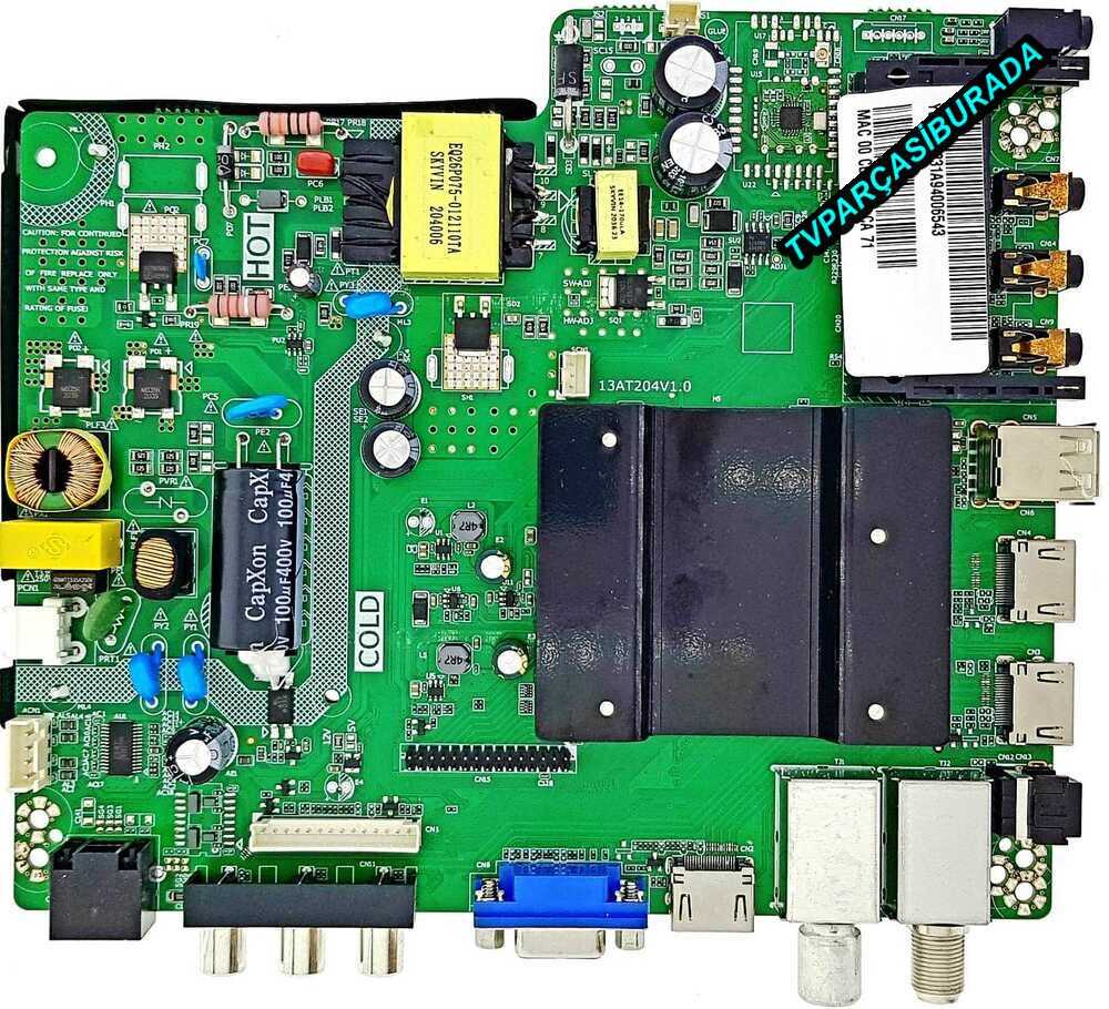 Sunny SN39DAL13/0216 Main Board , 13AT204V1.0 , PANDA385R , LC390TA2A