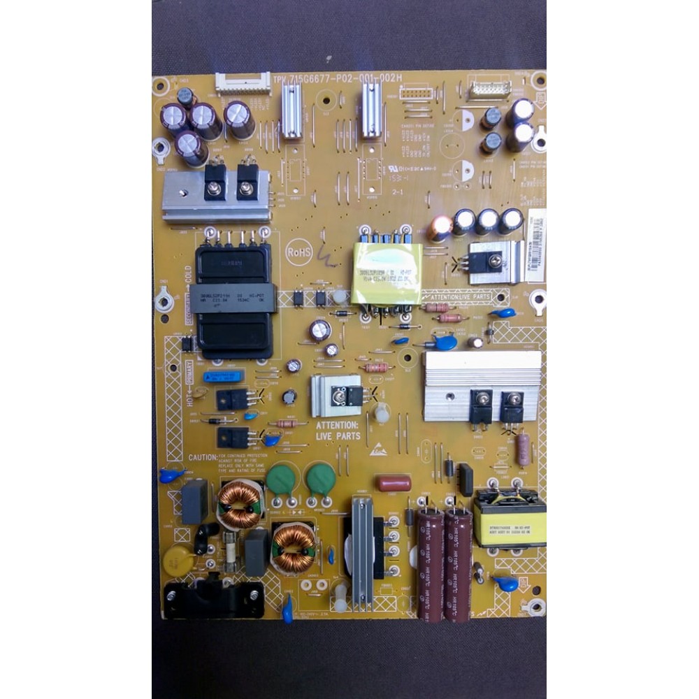 715G6677-P02-001-002H , PHILIPS , 43PUK4900 , TPT430U3 , Power Board , Besleme Kart , PSU